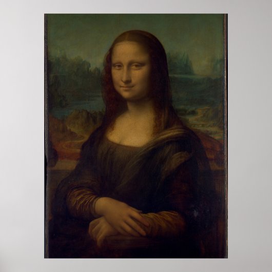 Mona Lisa Canvas Print Poster (Vorne)