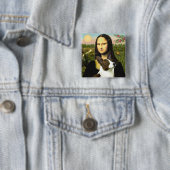 Mona Lisa - Cardigan Welsh Corgi Button (Beispiel)