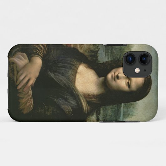 Mona Lisa Case-Mate iPhone Hülle (Rückseite (Horizontal))