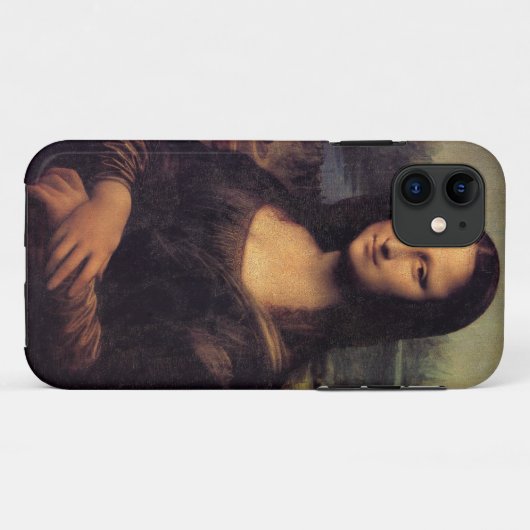 Mona Lisa Case-Mate iPhone Hülle (Rückseite (Horizontal))