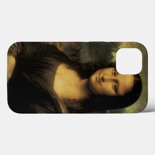 Mona Lisa Case-Mate iPhone Hülle (Rückseite (Horizontal))