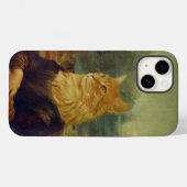 Mona Lisa Cat Case-Mate iPhone Hülle (Rückseite (Horizontal))