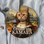 Mona Lisa Cat für Kamala Button (Beispiel)