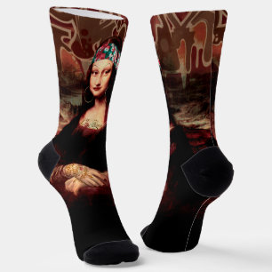 Mona Lisa Chicana Chola Socken