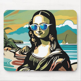 Mona Lisa Cool. Mousepad