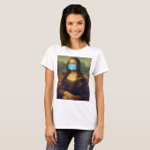 Mona Lisa covid19 T-Shirt (Vorne ganz)