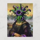Mona Lisa Cthulhu Postkarte (Vorderseite)