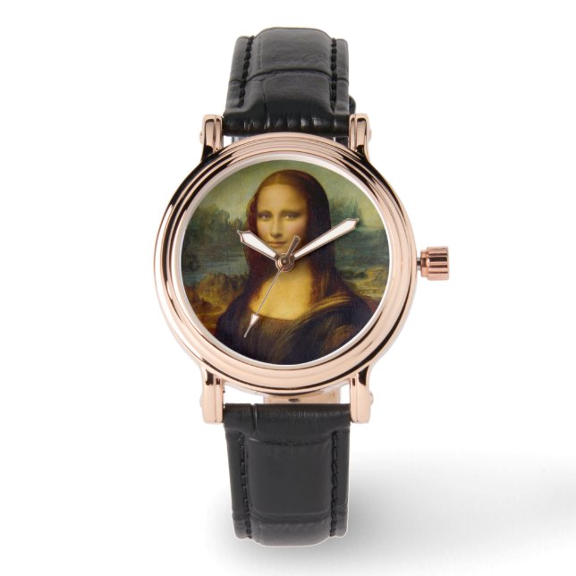 Mona Lisa del Giocondo Armbanduhr (Vorderseite)