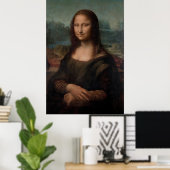 Mona Lisa del Giocondo Poster (Heimbüro)