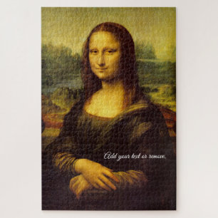 "Mona Lisa" des Malers Da Vinci der Renaissance, Puzzle