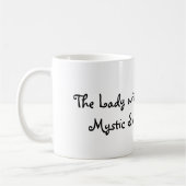 Mona Lisa - Die Frau mit dem Mystischen Lächeln Kaffeetasse (Links)