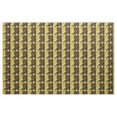 Mona Lisa, die Osterhase Stoff (Fat Quarter (45,7 x 55,9 cm))