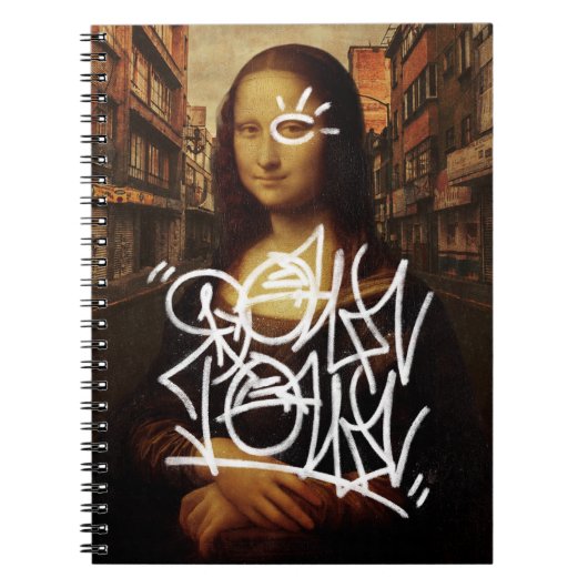 Mona Lisa Downtown Notizblock (Vorderseite)