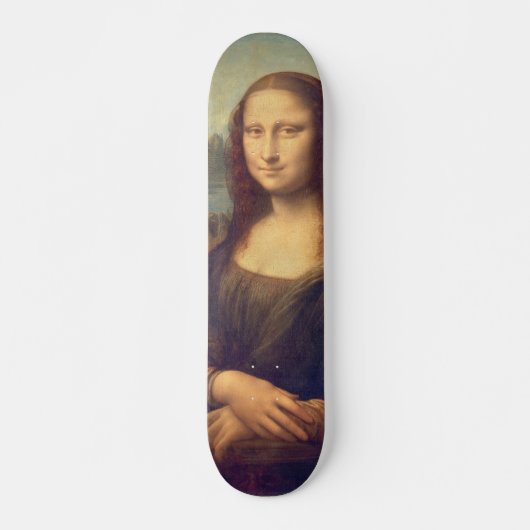 Mona Lisa durch Leonardo da Vinci Skateboard (Vorne)