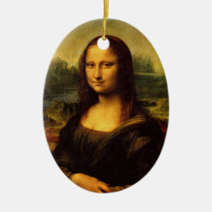 Mona Lisa durch Leonardo da Vinci-Verzierung Keramik Ornament
