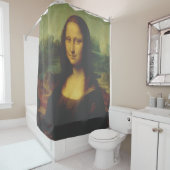 Mona Lisa Duschvorhang (Beispiel)