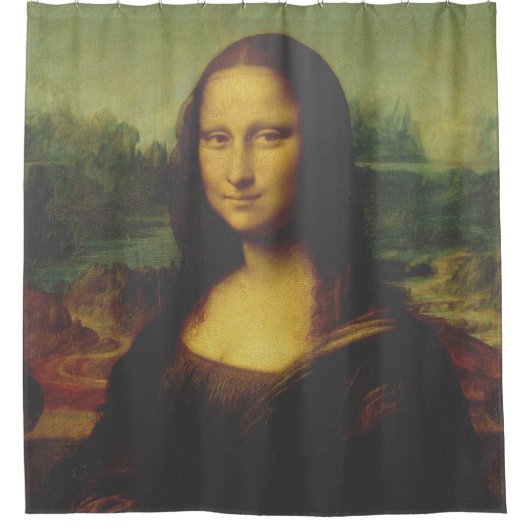 Mona Lisa Duschvorhang (Vorderseite)