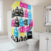 Mona Lisa Duschvorhang (Beispiel)