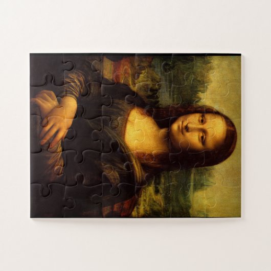 MONA LISA EASY JIGSAW PUZZLE (Horizontal)