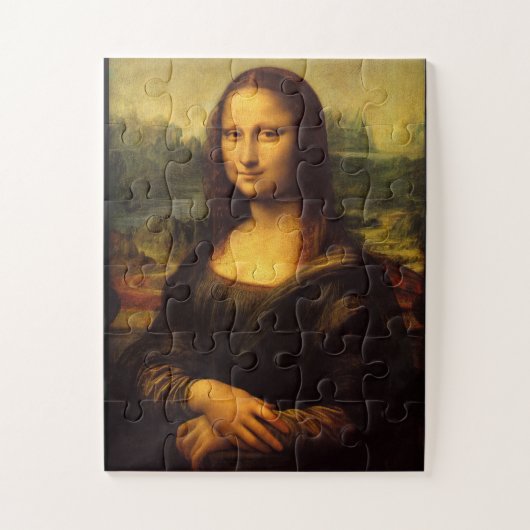 MONA LISA EASY JIGSAW PUZZLE (Vertikal)