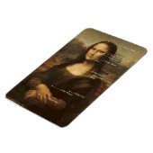 Mona Lisa EFT Stechend Weichzeichnen 4"x6" Magnet (Linke Seite)