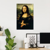 Mona Lisa - ein MasterPeace Poster (Heimbüro)