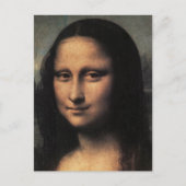 Mona Lisa (Einzelheiten) Postkarte (Vorderseite)