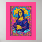 Mona Lisa Email Wall Art Poster (Vorne)