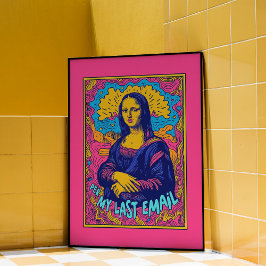 Mona Lisa Email Wall Art Poster