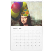 Mona Lisa enthüllt Kalender (Jan 2026)