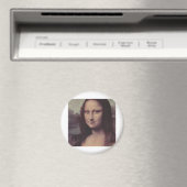 Mona Lisa Face Magnet (In Situ (Geschirrspüler))