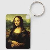 Mona Lisa, famous painting, Schlüsselanhänger (Rückseite)