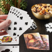 Mona Lisa Fibonacci-Spirale Benutzerdefinierter Te Spielkarten (In Situ)