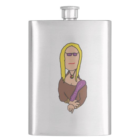 Mona Lisa Flachmann (Vorderseite)