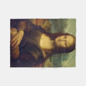 Mona Lisa Fleecedecke (Vorderseite (Horizontal))