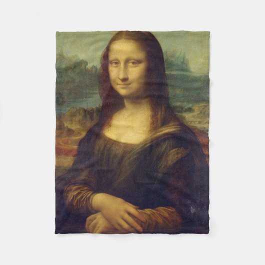 Mona Lisa Fleecedecke (Vorderseite)