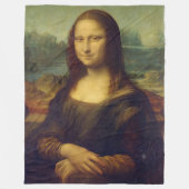 Mona Lisa Fleecedecke (Vorderseite)