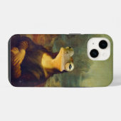 Mona Lisa Frosch iPhone Hülle (Rückseite (Horizontal))
