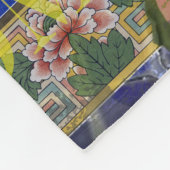 Mona Lisa Fun Zodiac Whimsical Fleecedecke (Ecke)