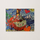 Mona Lisa Fun Zodiac Whimsical Puzzle (Horizontal)