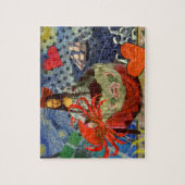 Mona Lisa Fun Zodiac Whimsical Puzzle (Vertikal)