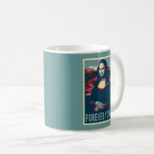 Mona Lisa für immer Junge Kaffeetasse (VorderseiteRechts)