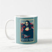 Mona Lisa für immer Junge Kaffeetasse (Links)