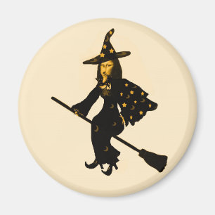 "Mona Lisa geht zum Halloween-Party " * Magnet
