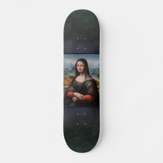 Mona-Lisa-Gemälde Skateboard (Vorderseite)