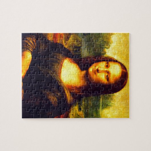 Mona Lisa Geschenk Puzzle (Horizontal)
