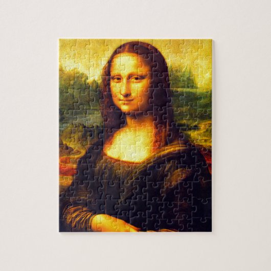 Mona Lisa Geschenk Puzzle (Vertikal)