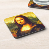 Mona Lisa Geschenk Untersetzer (Linke Seite)