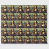 Mona Lisa Geschenkpapier (Flach)