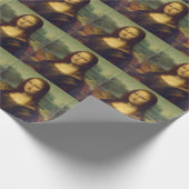 Mona Lisa Geschenkpapier (Ecke)